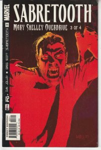 Sabretooth: Mary Shelley Overdrive #3 (2002)