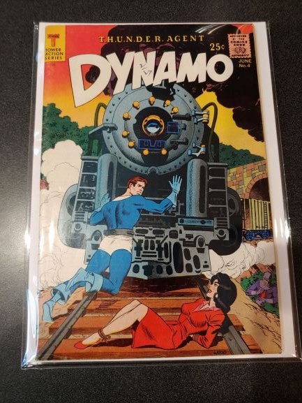 DYNAMO #4 SILVER AGE CLASSIC