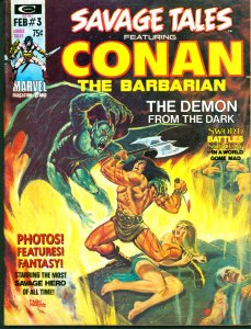 Savage Sword of Conan #3 Marvel Comics 1974 VF