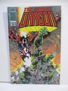 Savage Dragon #30 Spawn Cover App (1996)