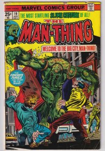 Man-Thing #19 (1975) Man-Thing [Key Issue]