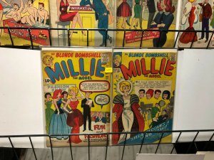 MILLIE THE MODEL 10 diff mostly 1956-1958 FR-G KURTZMAN, PATSY 