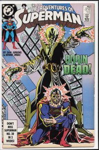 Adventures of Superman #452 Direct Edition (1989) Superman