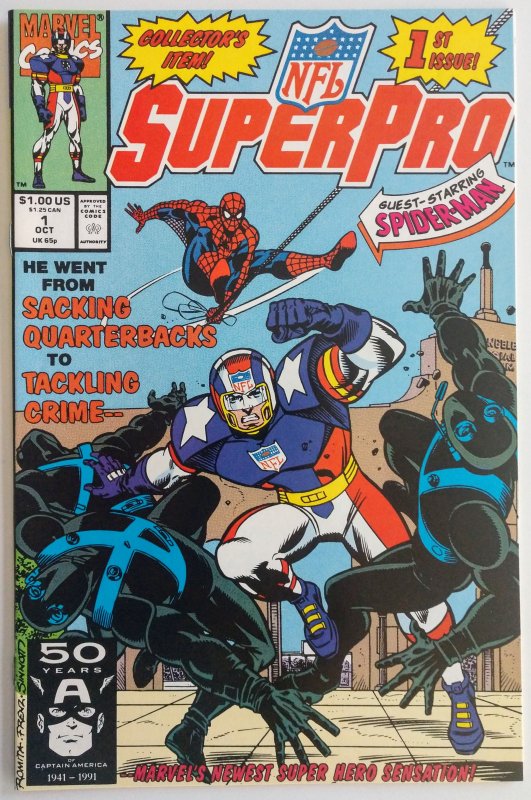 NFL Superpro #1 (NM)(1991)