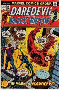 Daredevil(vol. 1) # 99 Hawkeye and the Avengers !