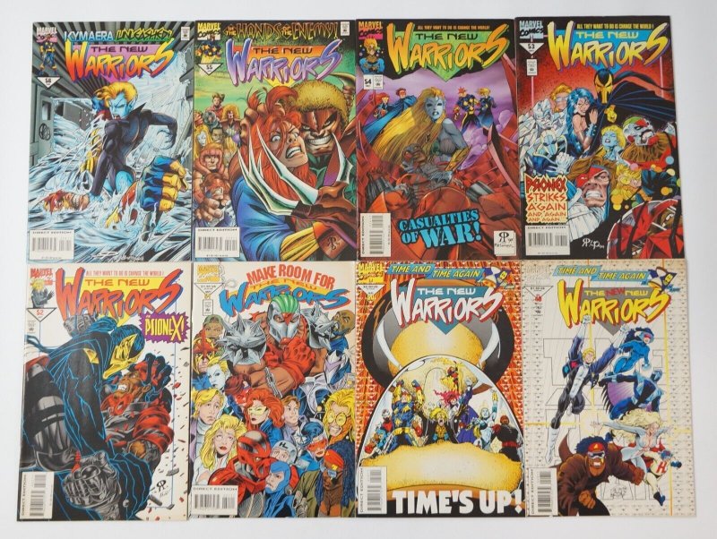 New Warriors #1-75 VF/NM complete series + Annual #1-4 - Night Thrasher Nova set 