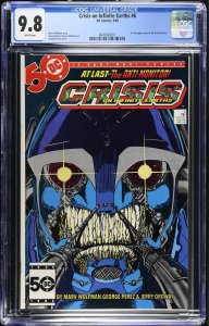 Crisis on Infinite Earths #6 (9/85) Graded CGC 9.8