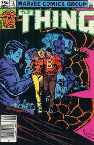 The Thing #2 Aug 1983 Marvel Canadian Variant Comic Book (FN+)