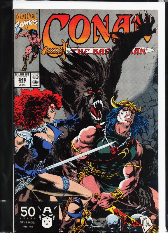 Conan the Barbarian #246 (1991) Conan