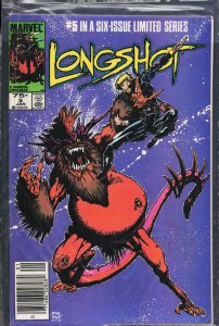 Longshot #5 (1986) Longshot