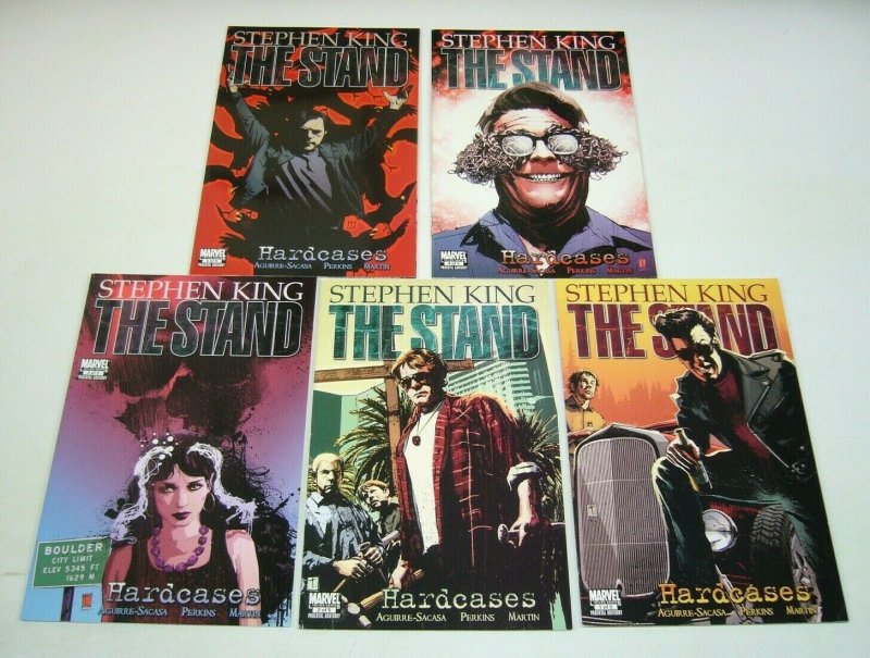 Stephen King's the Stand: Hardcases #1-5 VF/NM complete series set lot 2 3 4