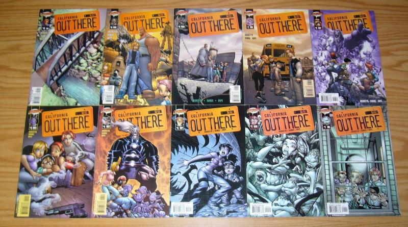 Out There #1-18 VF/NM complete series  brian augustyn/humberto ramos cliffhanger