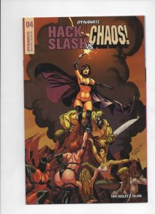 HACK SLASH vs Chaos #4 A, VF+, Tim Seeley, Serial Killer, 2018 2019