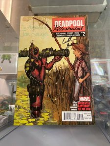 Deadpool Killustrated 2  NM Signed by Cullen Bunn