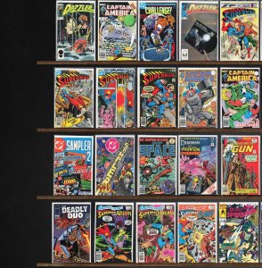 Huge Lot 130+ Comics with Dc Comics Presents, Daredevil, Superman & More!