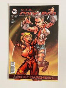 Lot 4 VARIANTS Grimm Fairy Tales Code Red 1B 2D 4B 5B Zenescope Comic HIGH GRADE 