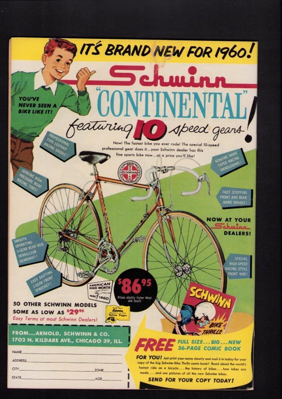 Bugs Bunny #73 - RALPH HEIMDAHL COVER! (7.0/7.5) 1960