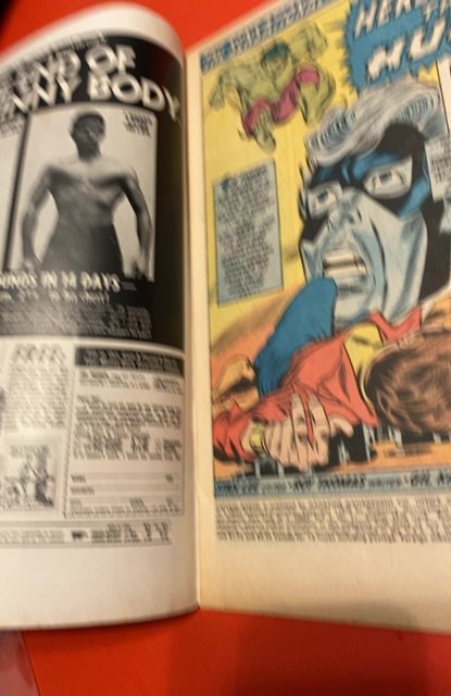 Captain Marvel #21 (1970)vs the incredible Hulk