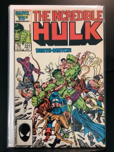 The Incredible Hulk #321 Direct Edition (1986)