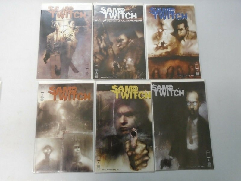 Sam and Twitch run #1-19 missing #14 8.0 VF (1999-2001 Image)