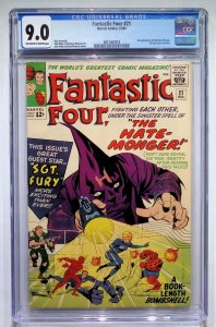 Fantastic Four #21 (1963) CGC 9.0 1st Hate Monger!