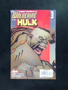 Ultimate Wolverine Vs. Hulk #3  Marvel Comics 2009 VG/FN