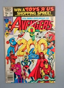Avengers #200, Anniversary Issue, Marvel Comics, 1980 JR1