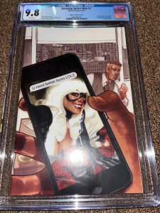Amazing Spider-Man 1 (2018), Adam Hughes D, Color Virgin Variant, CGC Graded 9.8