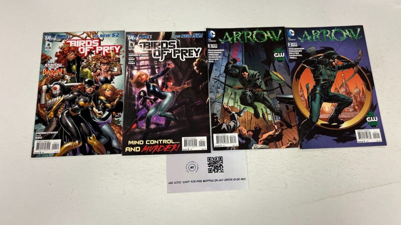 4 DC Comics Birds of Prey 4 5 Arrow 2 3 18 JW17