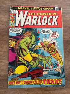 Warlock # 4 VG- Marvel Comic BookBronze Age Adam 7 J291