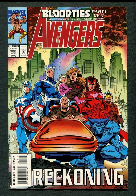 Avengers #368  /  8.0 VFN  /  Bloodties / November 1993