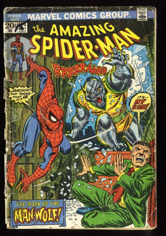 Amazing Spider-Man #124 Complete and Unrestored