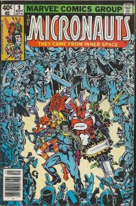 Micronauts #9 (1979) - VF-