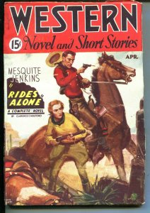 WESTERN NOVELS AND SHORT STORIES 04/1935-MESQUITE JENKINS-C E MULFORD-vf 