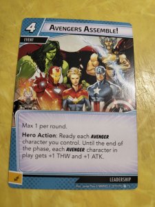 2021 Marvel Champions: Captain America Nemesis: Avengers Assemble