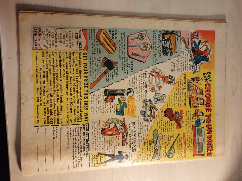 TRUE COMICS #58 (4.0) 500 YEARS TOO SOON