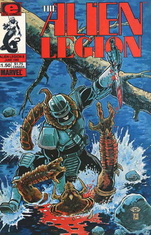 Alien Legion (Vol. 1) #8 VF/NM; Epic | save on shipping - details inside