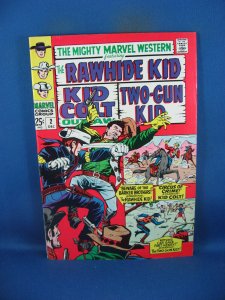 MIGHTY MARVEL WESTERN 2  VF  1968  KID COLT RAWHIDE KID