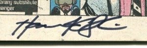 American Flagg #5 1985-First-autographed by Howard Chaykin on splash page-VF