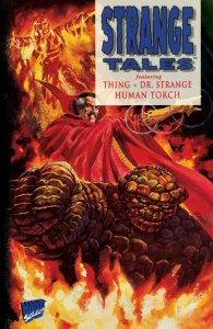 Strange Tales featuring Thing Dr. Strange Human Torch - Marvel Select - 1994 759606013524