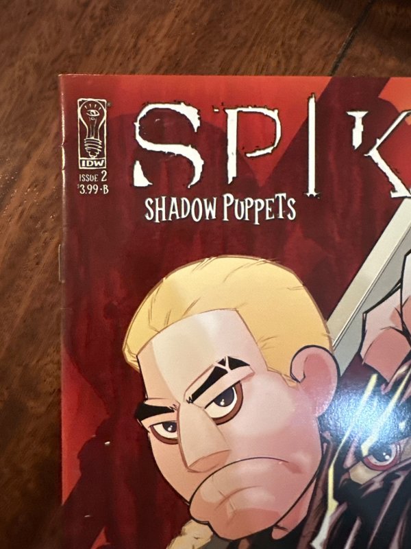 Spike: Shadow Puppets #2 Messina Cover (2007)