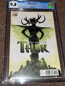 Mighty Thor 700, Adam Hughes 1:100 Variant Cover, CGC Graded 9.8