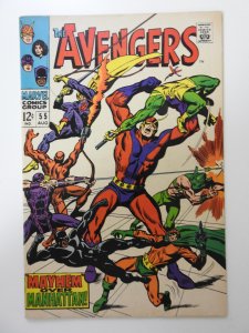 The Avengers #55 (1968) FN Condition! First full appearance of Ultron!