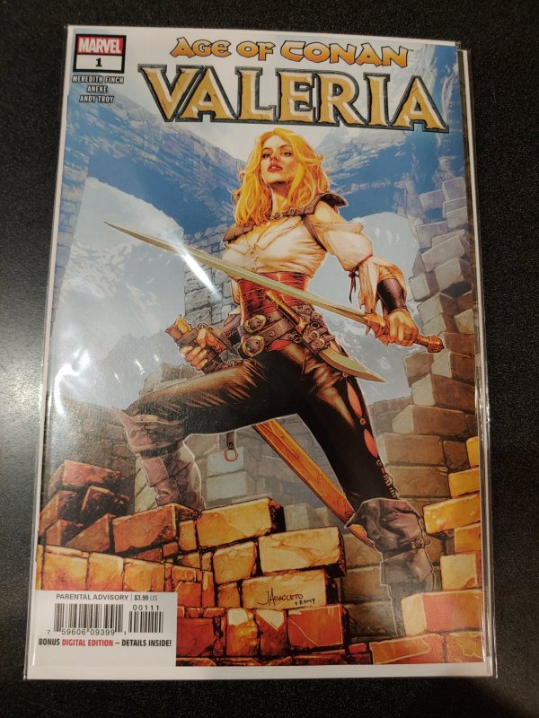 ​AGE OF CONAN VALERIA #1 & 2 NM HOT ARTWORK FINCH