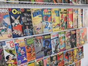 Huge Lot 120+ Golden/Silver Age Comics All Genres!! Lower Grade Readers!!