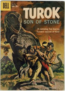 Turok, Son Of Stone #18 (1959) Dell Moe Gollub FN+