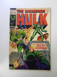 The incredible Hulk #114 (1969) FN+ condition