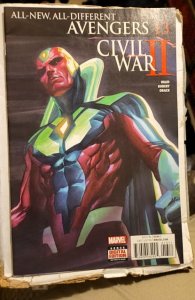All-New, All-Different Avengers #13 Alex Ross Connecting Cover (2016) b2