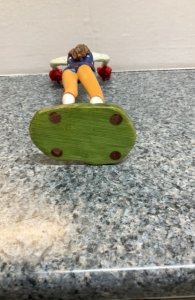 Cheerleader Resin Statue (loose) 10 inches tall