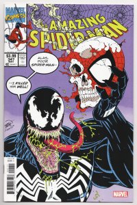 Amazing Spider-Man #347 Facsimile Edition (Marvel, 2020) VF [ITC717]